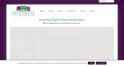 Desktop Screenshot of invernessguesthouseassociation.co.uk