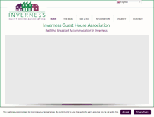 Tablet Screenshot of invernessguesthouseassociation.co.uk